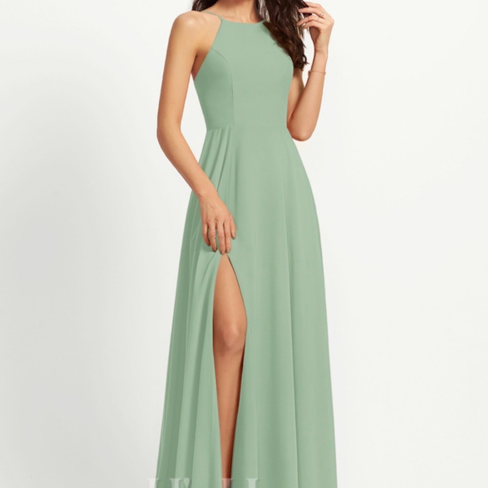 Elegant Green Sleeveless Maxi Dress - JJs house
